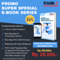 E-BOOK SERIES "RAHASIA BANGUN BISNIS PRODUK DIGITAL DENGAN MINIM MODAL"E-BOOK SERIES